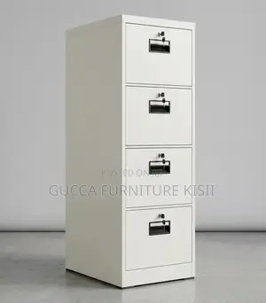 4 Drawer Secure Office Filing Box