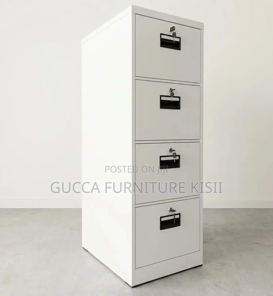 4 Drawer Secure Office Filing Box