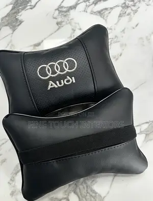 Audi Headrest Neck Cushion – Car Seat Support Pillow