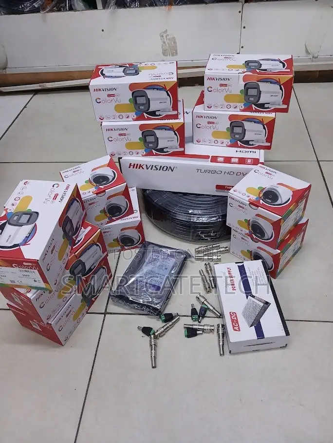 Hikvision 16 Channel ColorVu CCTV Camera Kit Complete System