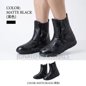Waterproof Silicone Rain Shoe Covers Reusable Overshoes