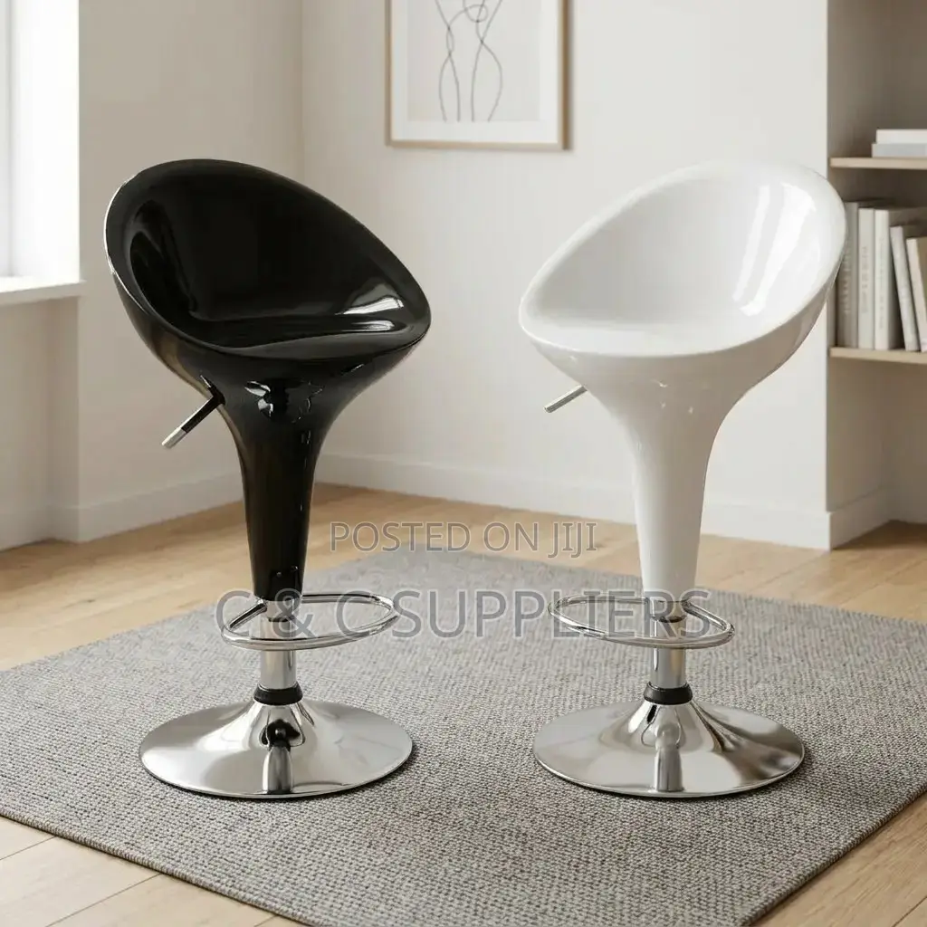 Adjustable Plastic Counter Stool.