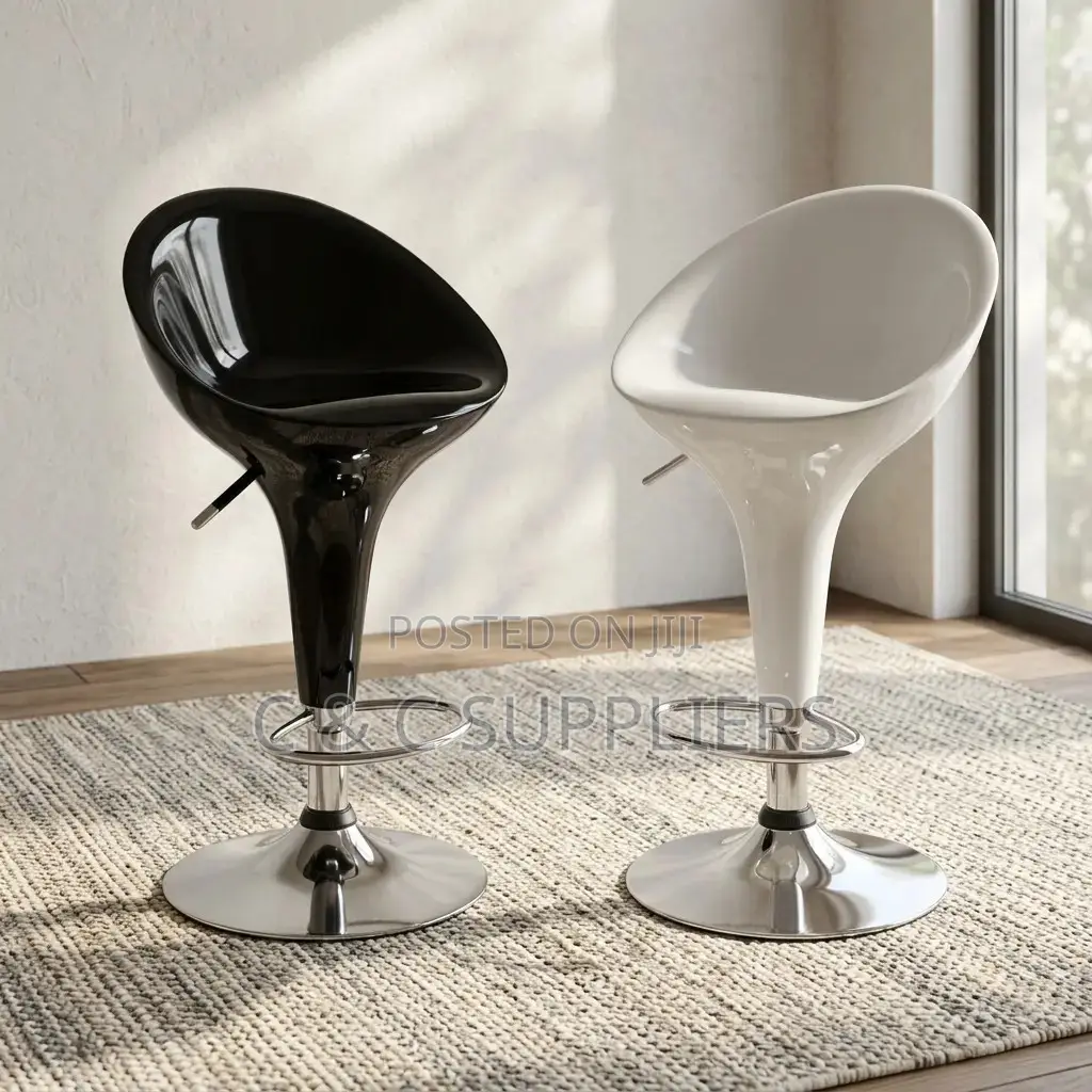 Adjustable Plastic Counter Stool.