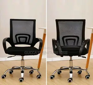 Office Chair With Low Mesh Back.