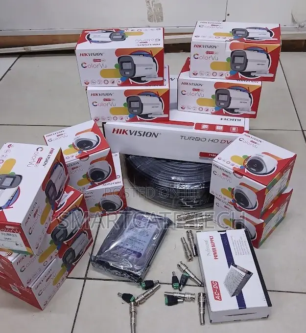 Hikvision 16CH ColorVu CCTV Security Camera Kit Full System