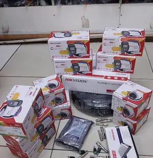 Hikvision 16 Channel ColorVu CCTV Kit With DVR 16 Cameras