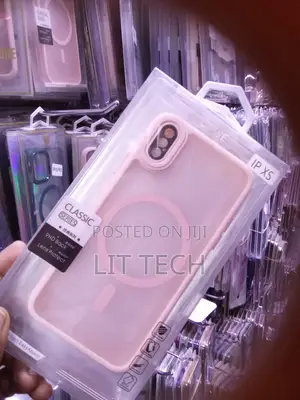 iPhone XS Magsafe Compatible Transluscent Case -Pink
