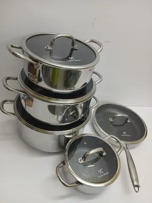 10pcs Set ( ) PremiumTripply S/S Stainless Steel Cookware Set