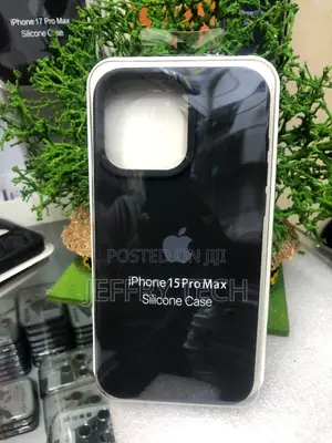 Image Is a Third-Party Silicone Phone Case for the iPhone 16 Pro Max