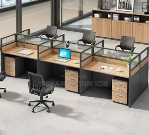 6 Seater Rectangular Office Collaborative Station