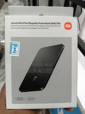 Xiaomi UltraThin Magnetic Wireless Power Bank 5000mAh 15W Gray