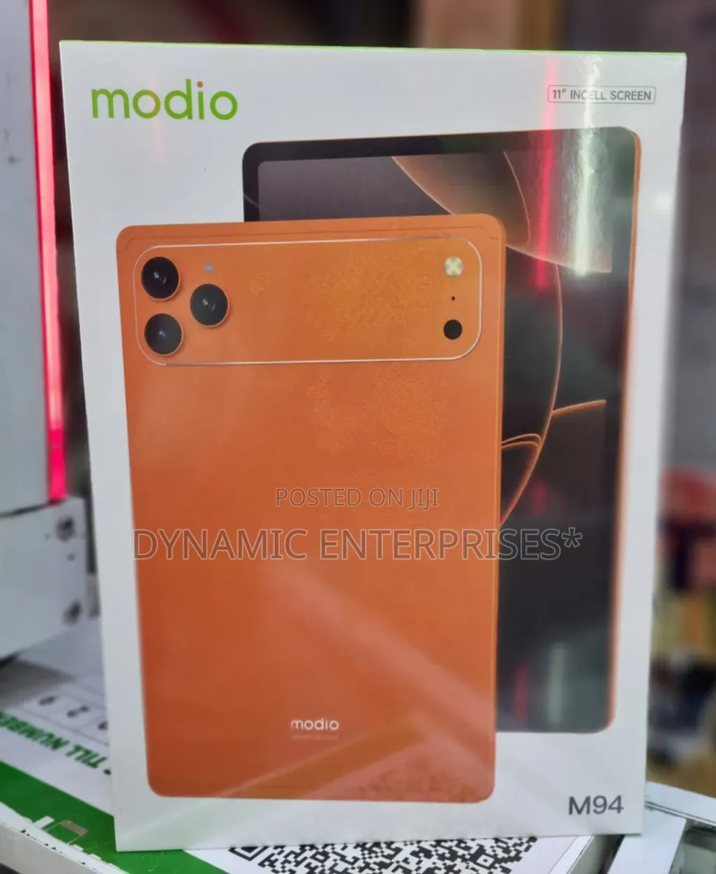 Modio M94 Tablet 11 Inch Scree Size 10,000mAh 16gb + 1Tb Dual Sim
