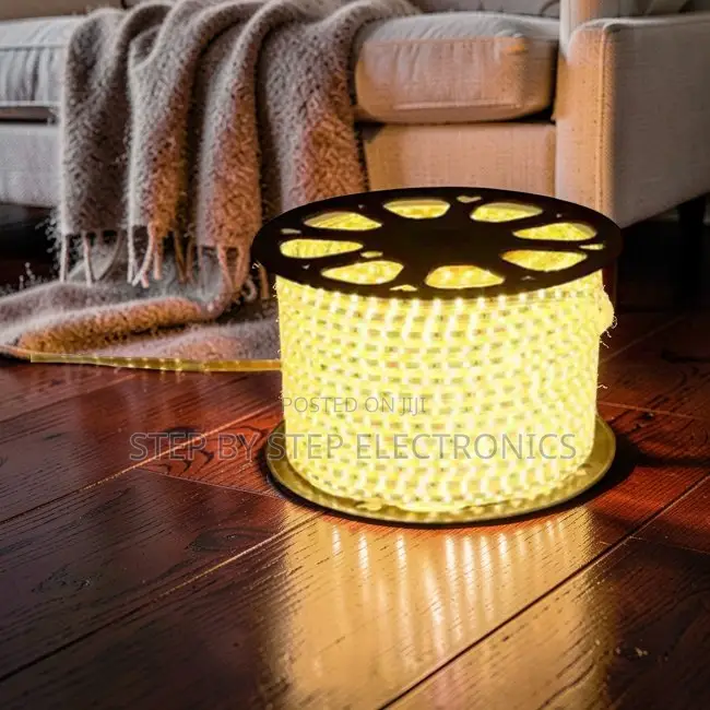 Restaurants 50M Metres SMD Warm White Led Strip Light Snake Light