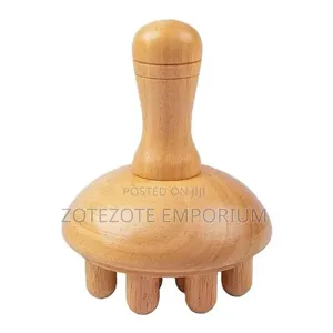 Wood Therapy Mushroom Head Massager
