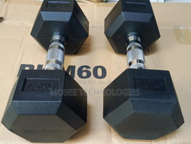 7.5kg Hex Dumbbell for Home & Gym Workouts - main view