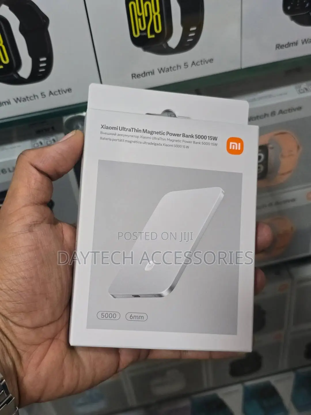 Xiaomi Ultrathin Magnetic Power Bank 5000 15w Designed for iPhone.