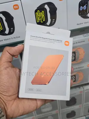 Xiaomi Ultrathin Magnetic Power Bank 5000 15w Designed for iPhone.