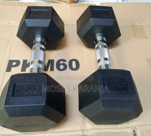 7.5kg Hexagonal Cast Dumbbell – Strength Training Weight