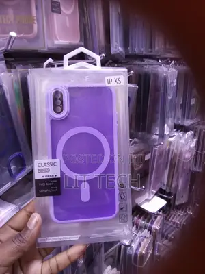 Purple Classic MagSafe Case Specifically for iPhone X and iPhone XS