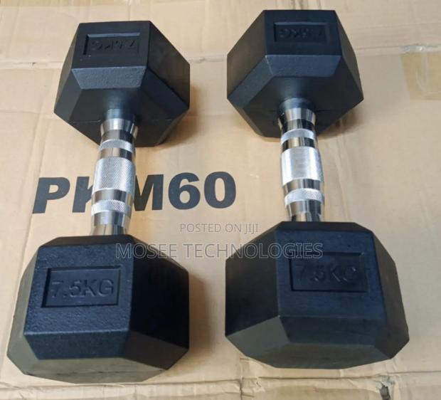 7.5kg Single Hex Dumbbell for Exercise & Training - main view