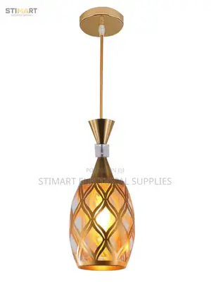 Luxury Gold Finish Pendant Light