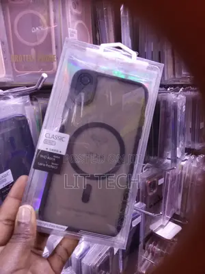 Black Classic MagSafe Case Explicitly Designed for the iPhone XR.