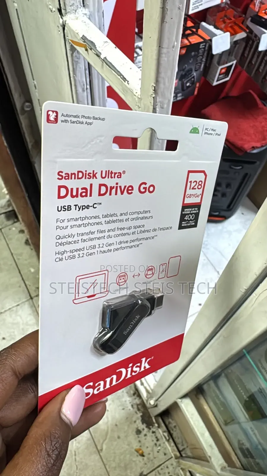 SanDisk Ultra Dual Drive Go USB Type -C