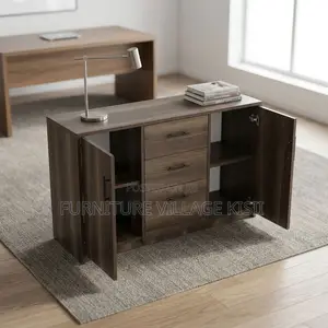 3-Door Wooden Cabinet