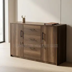 3-Door Wooden Cabinet
