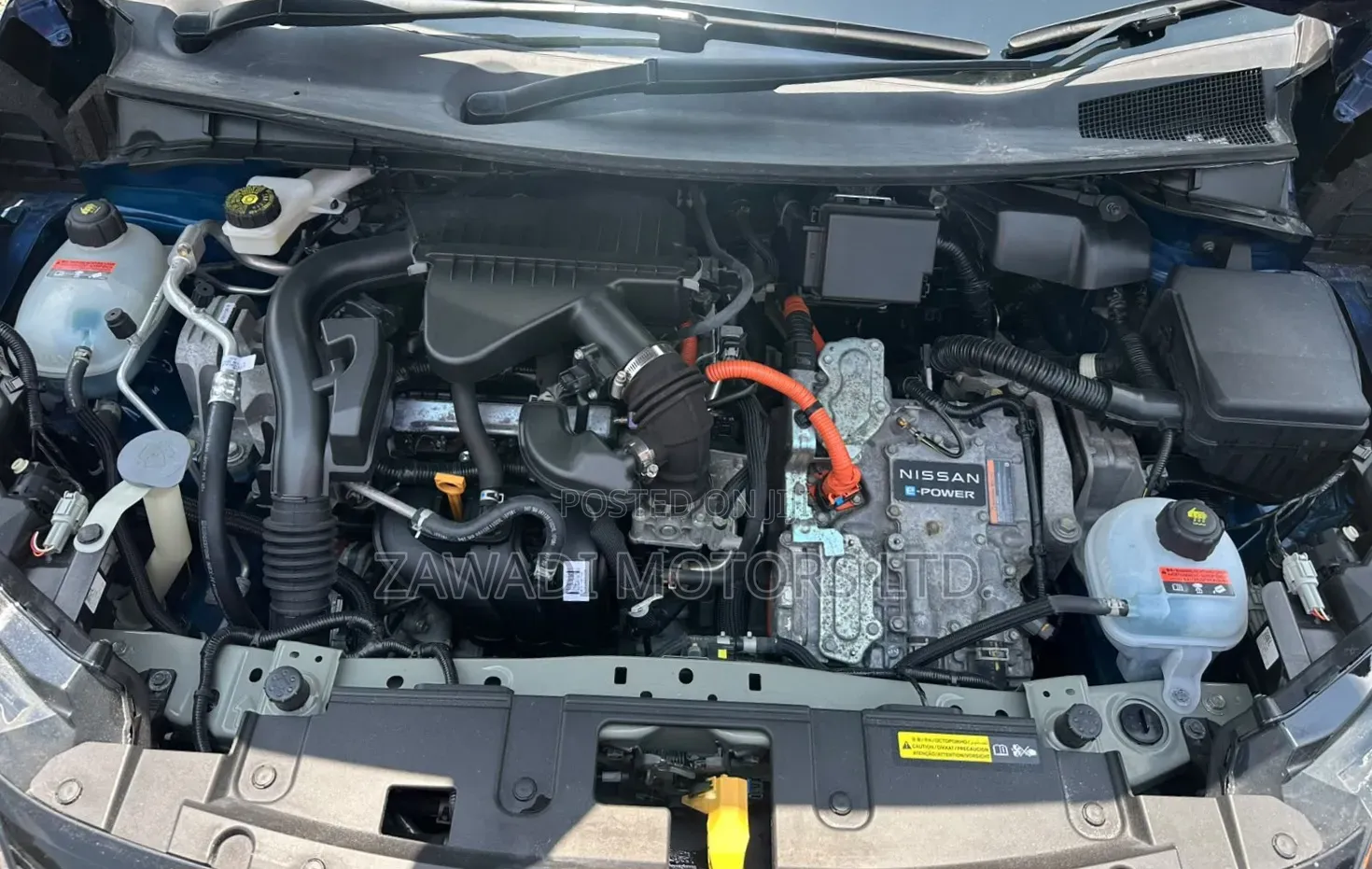 Nissan Note 1.2 Hybrid 2021 Blue