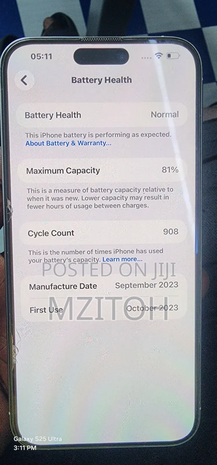 Apple iPhone 15 Pro Max 256 GB White