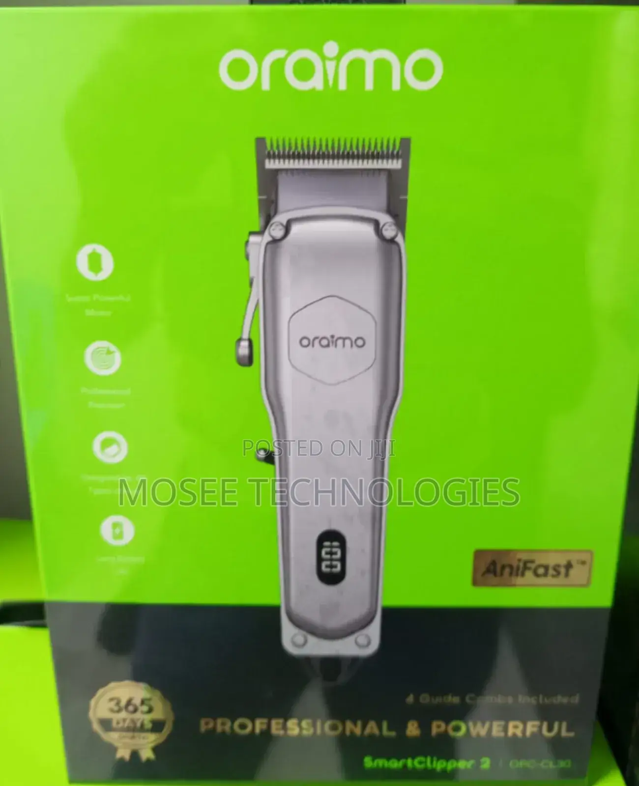 Oraimo Anifast Professional Hair Clipper