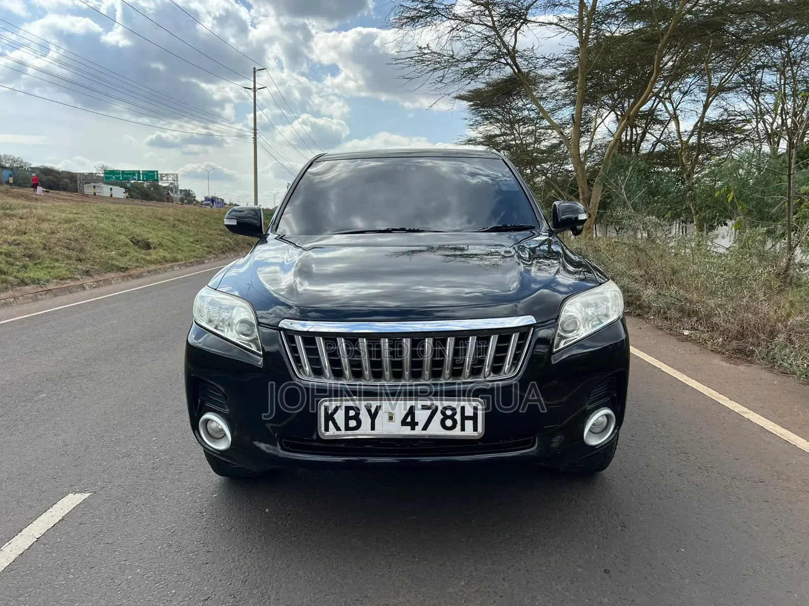 Toyota Vanguard 2007 Black
