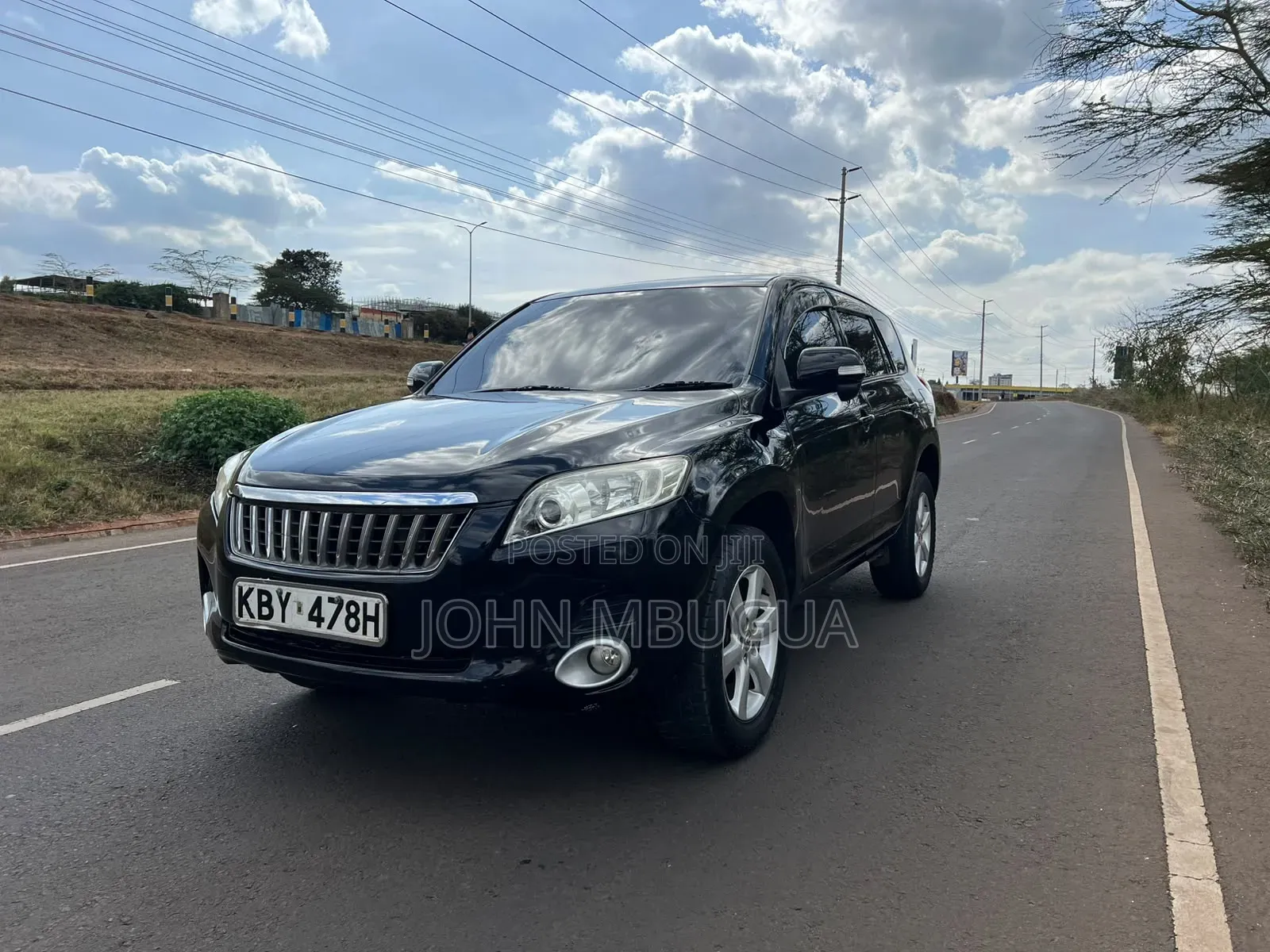 Toyota Vanguard 2007 Black