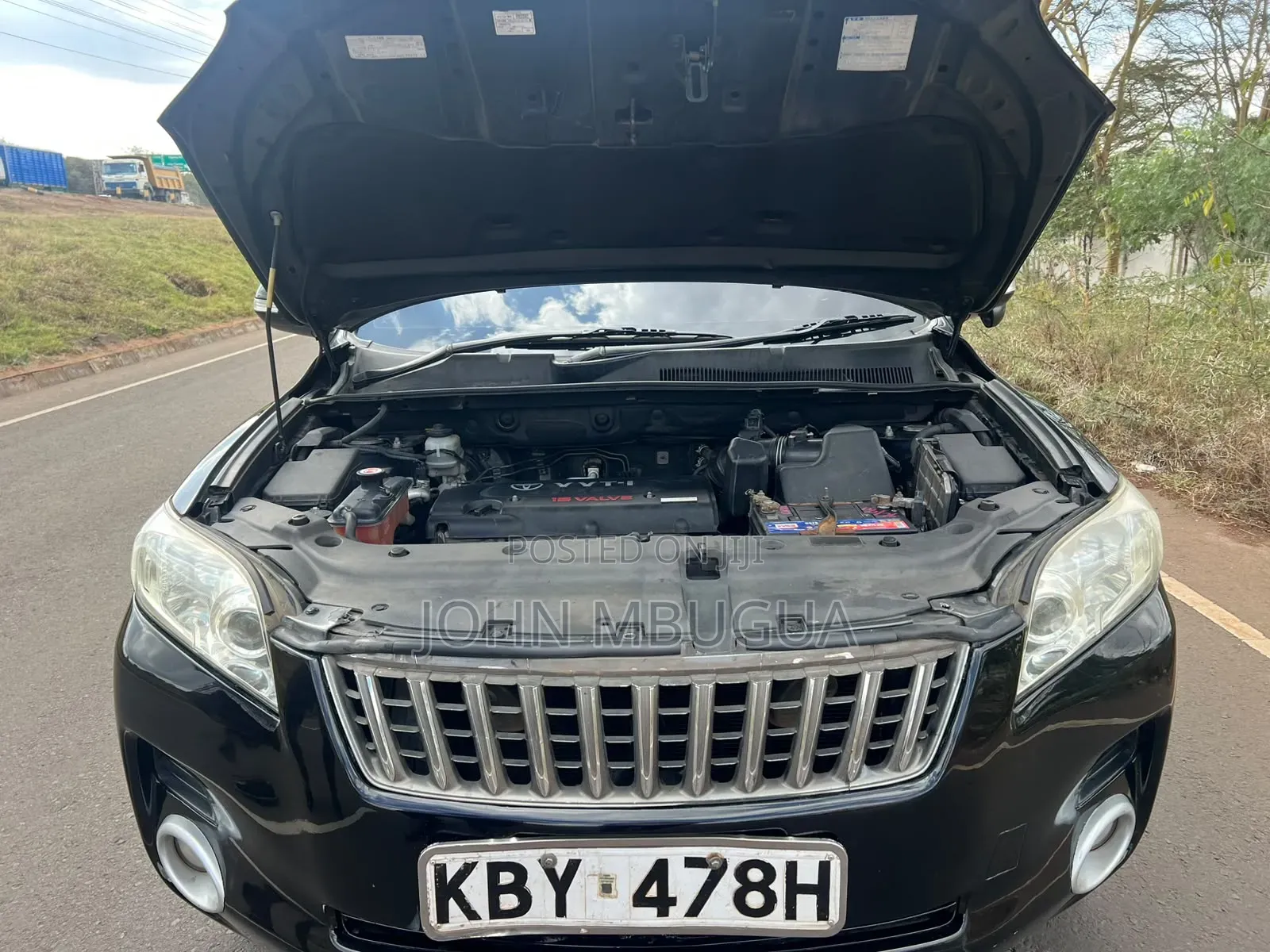 Toyota Vanguard 2007 Black