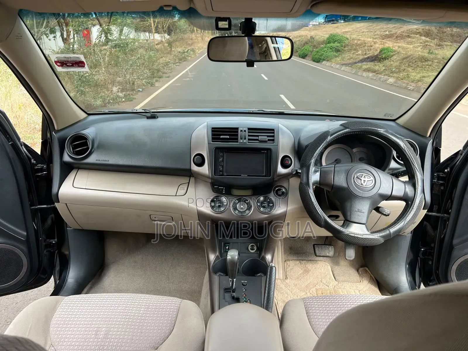 Toyota Vanguard 2007 Black