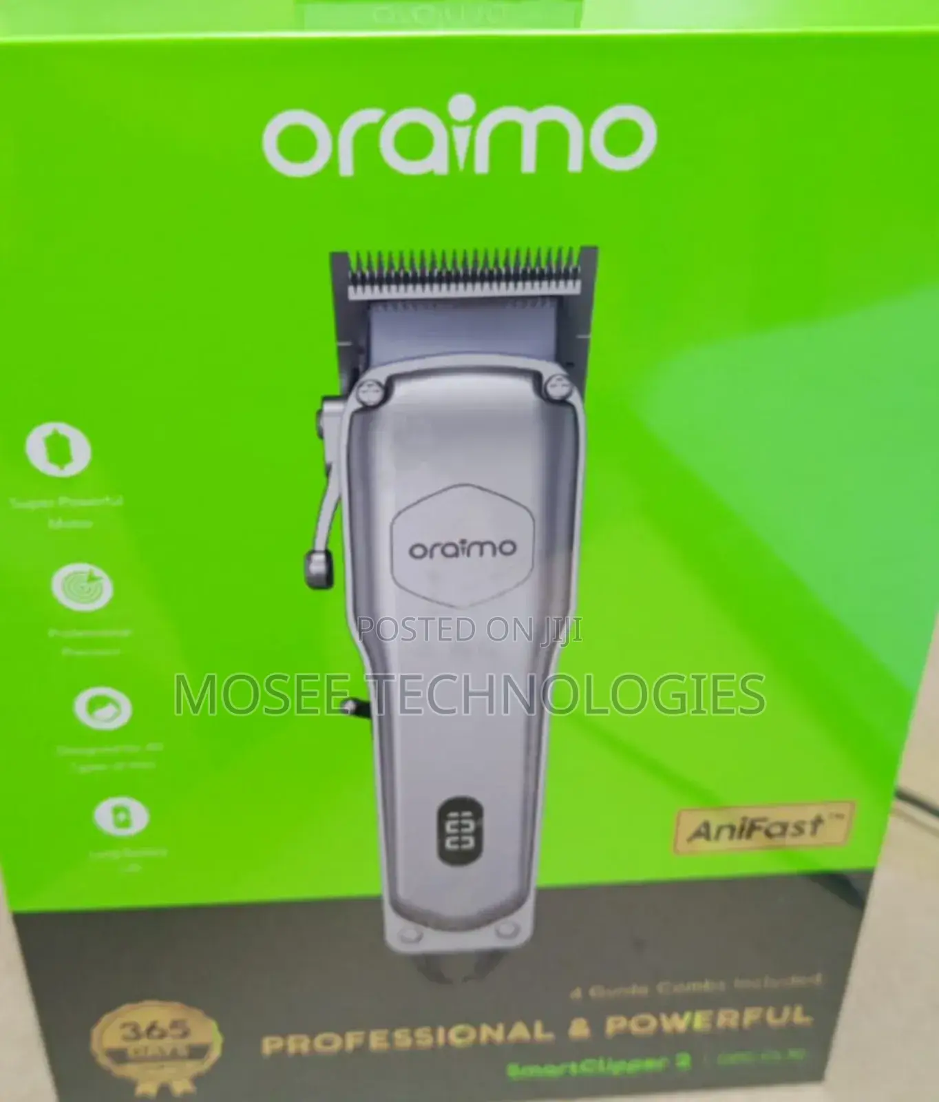 Oraimo Powerful Rechargeable Hair Cutting Machine