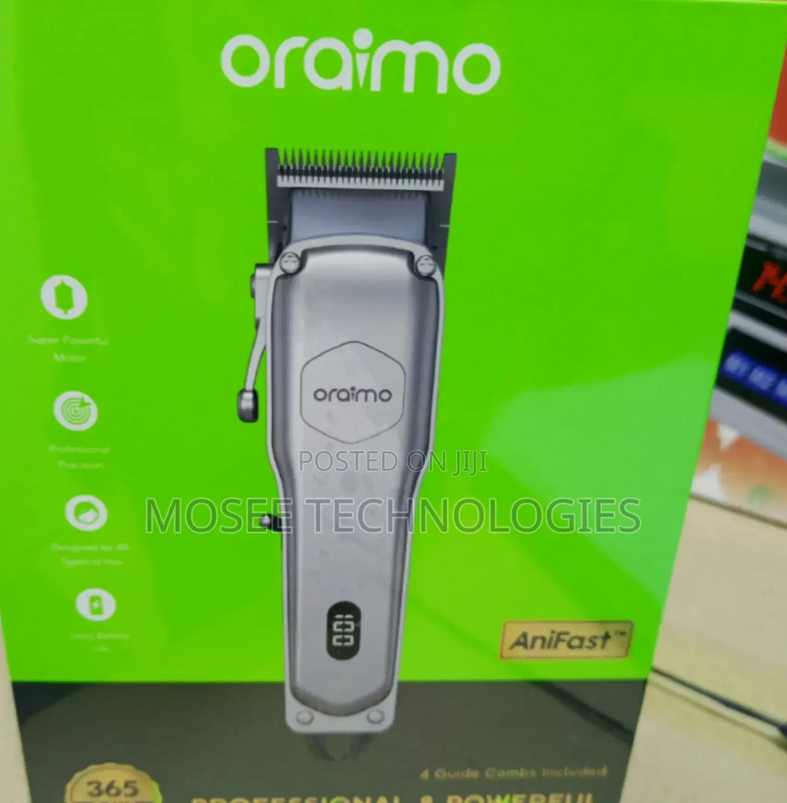 Oraimo Powerful Rechargeable Hair Cutting Machine
