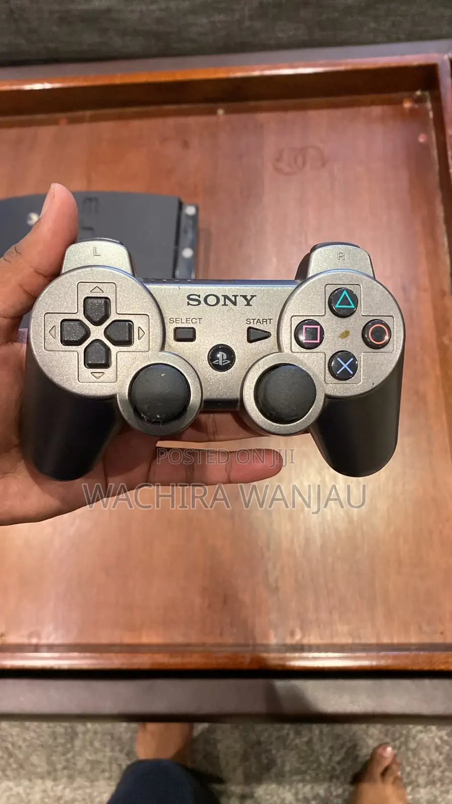 Playstation 3 Slim Console and 2 Dualshock 3 Controllers (Unchipped)