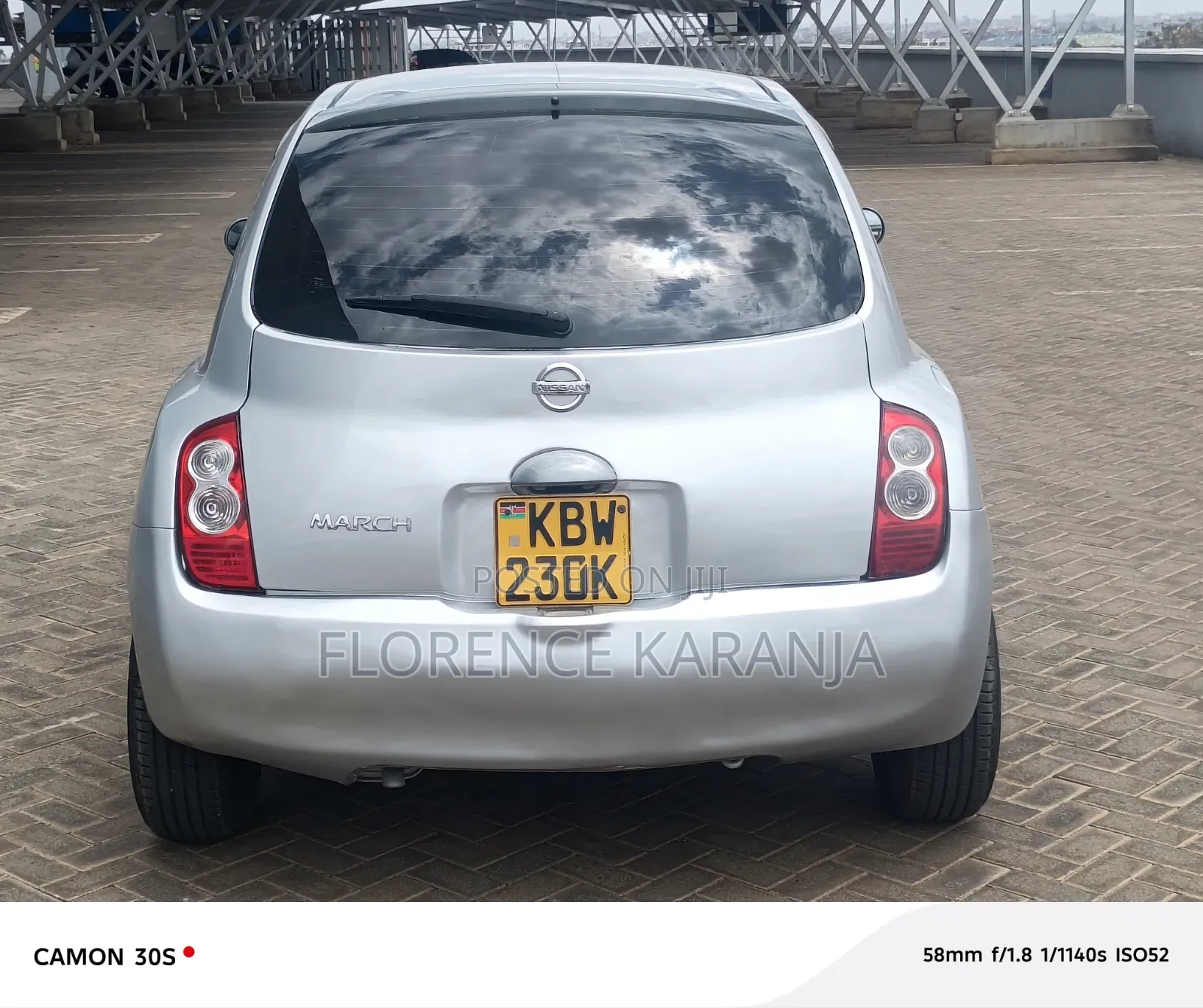 Nissan March 2006 Silver