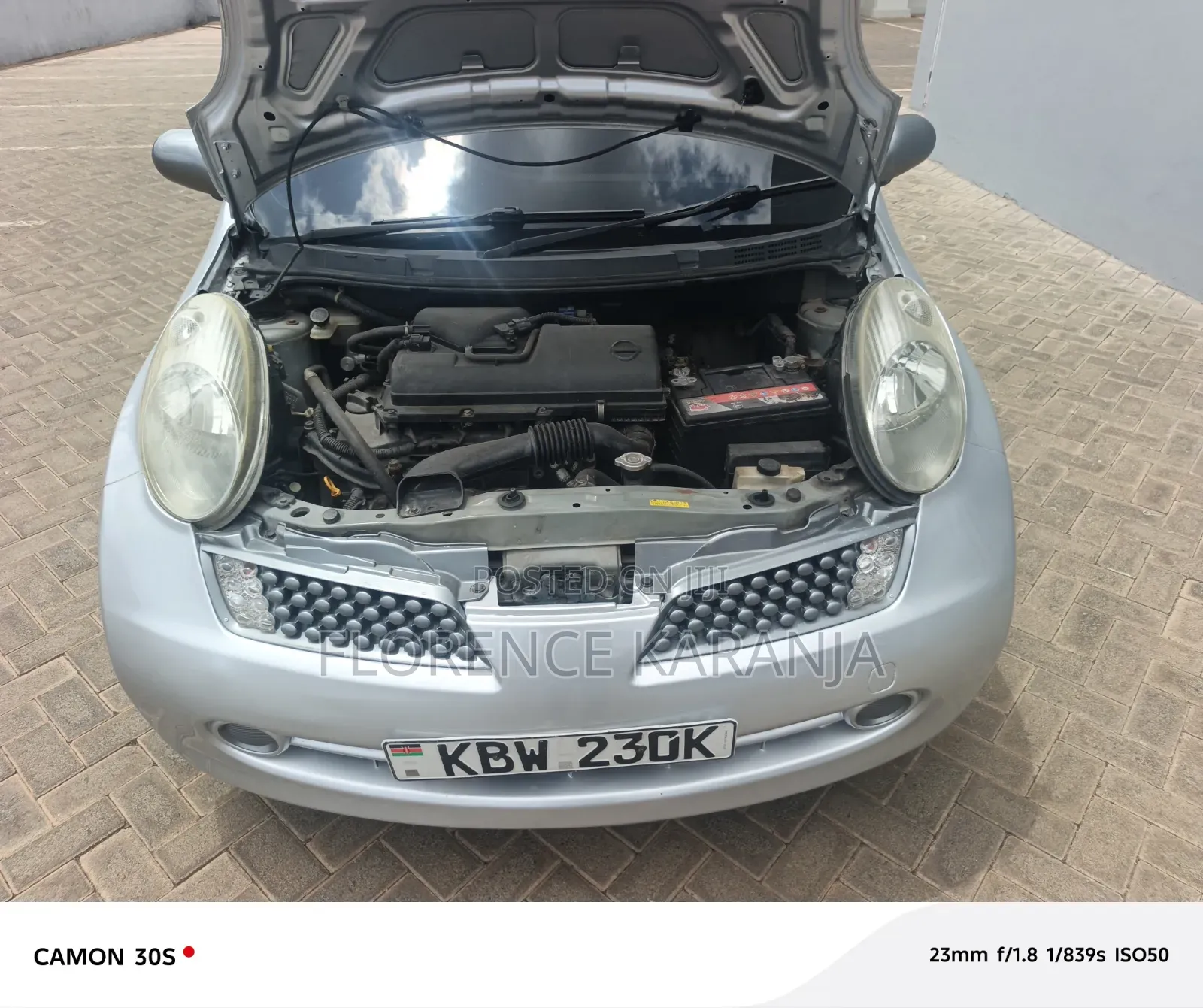 Nissan March 2006 Silver