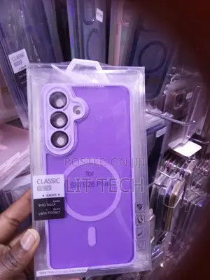 Purple Classic MagSafe Transluscent Case for Samsung Galaxy S26 Plus
