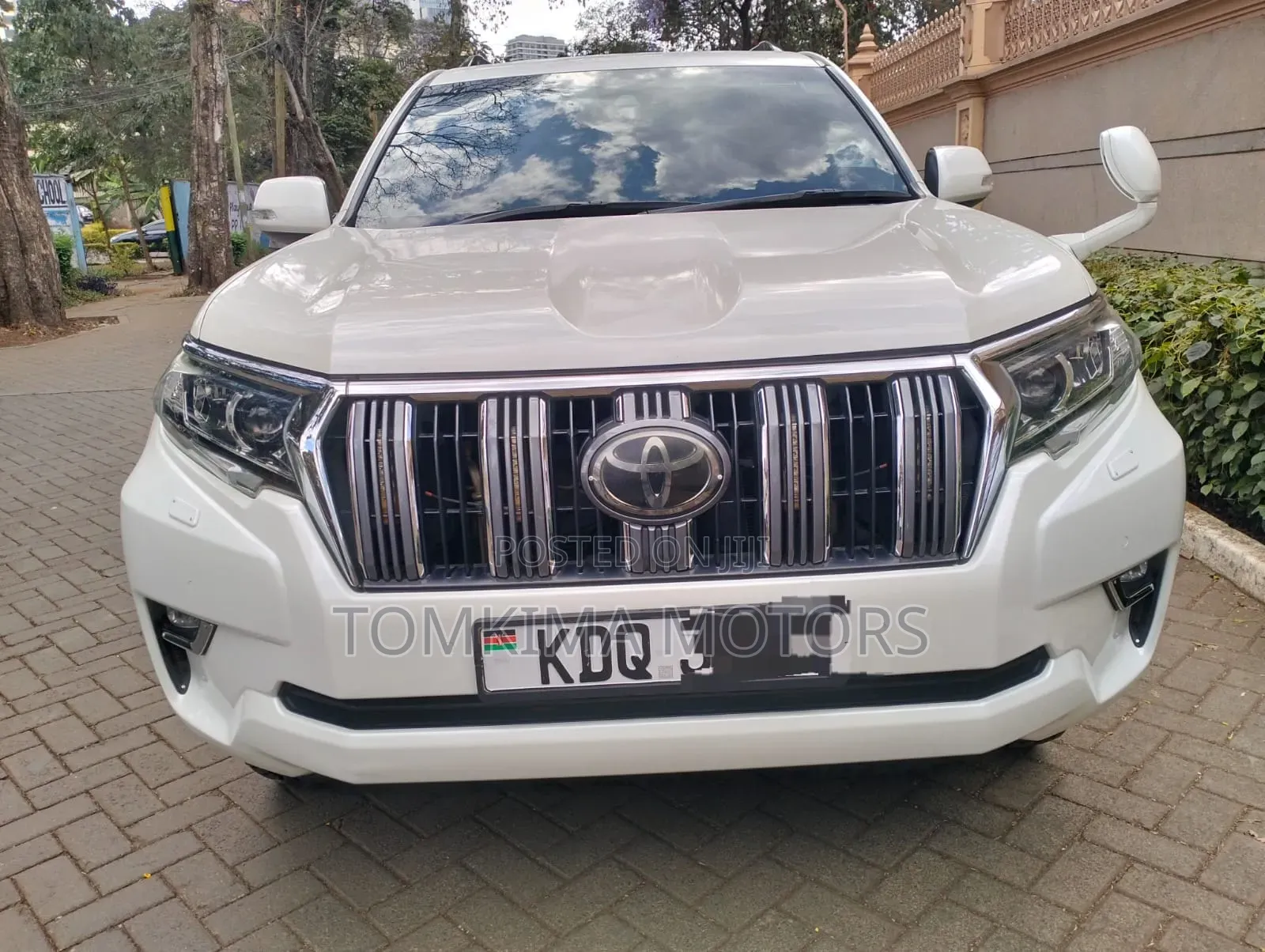 Toyota Land Cruiser Prado 2018 White