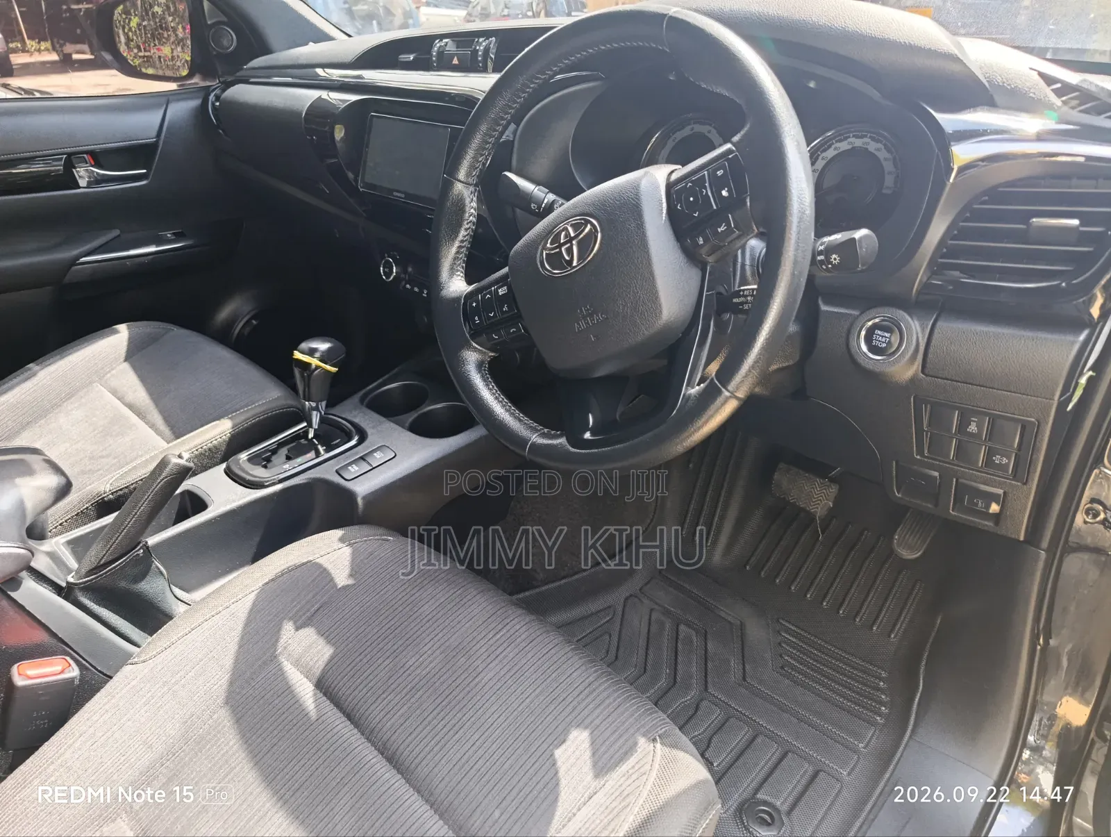 Toyota Hilux 2.4 Diesel 2020 Black