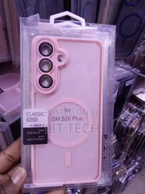 Samsung Galaxy S26 Plus Light Pink Magsafe Transluscent Ca With Lensse