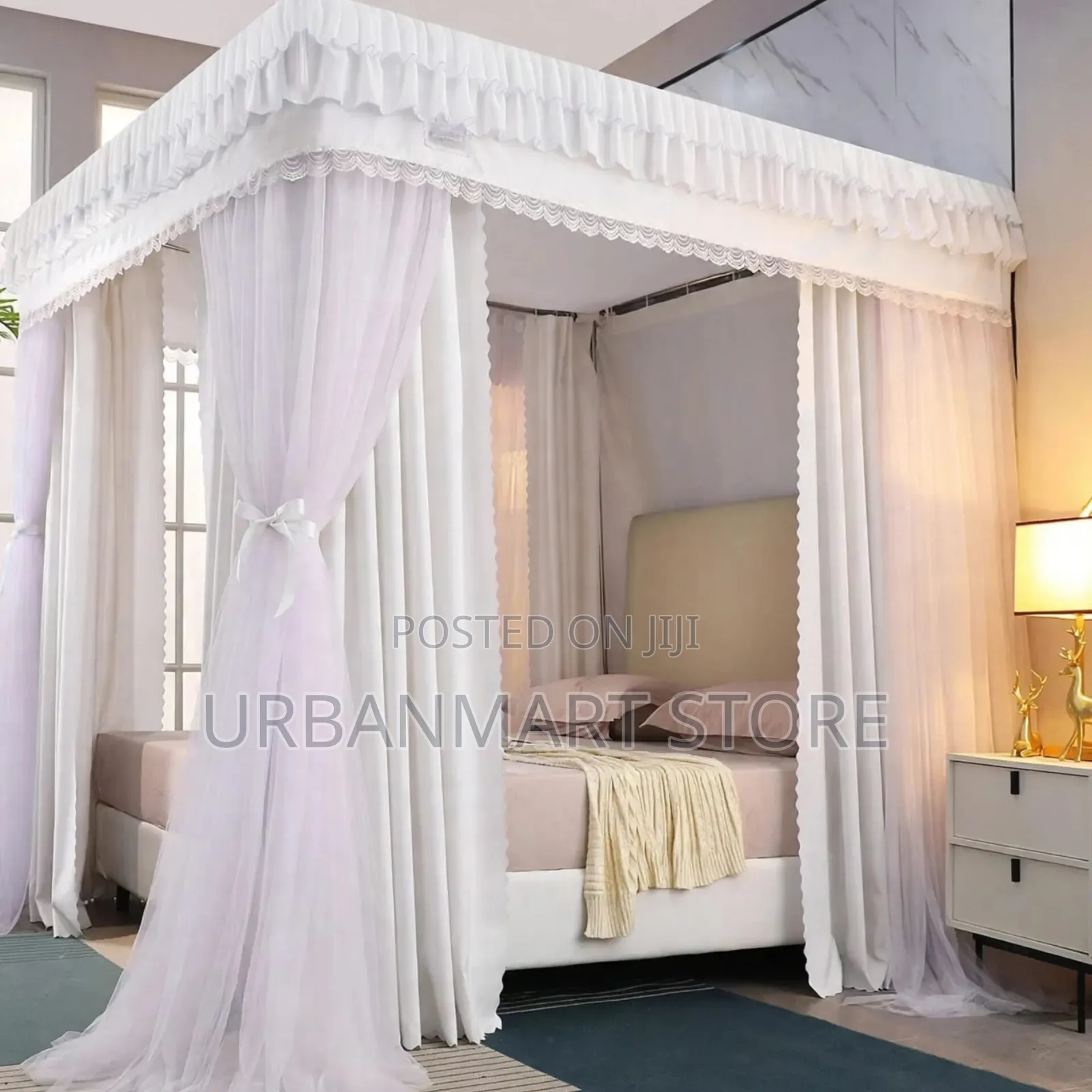 5x6 Four Stand Canopy Bed Net