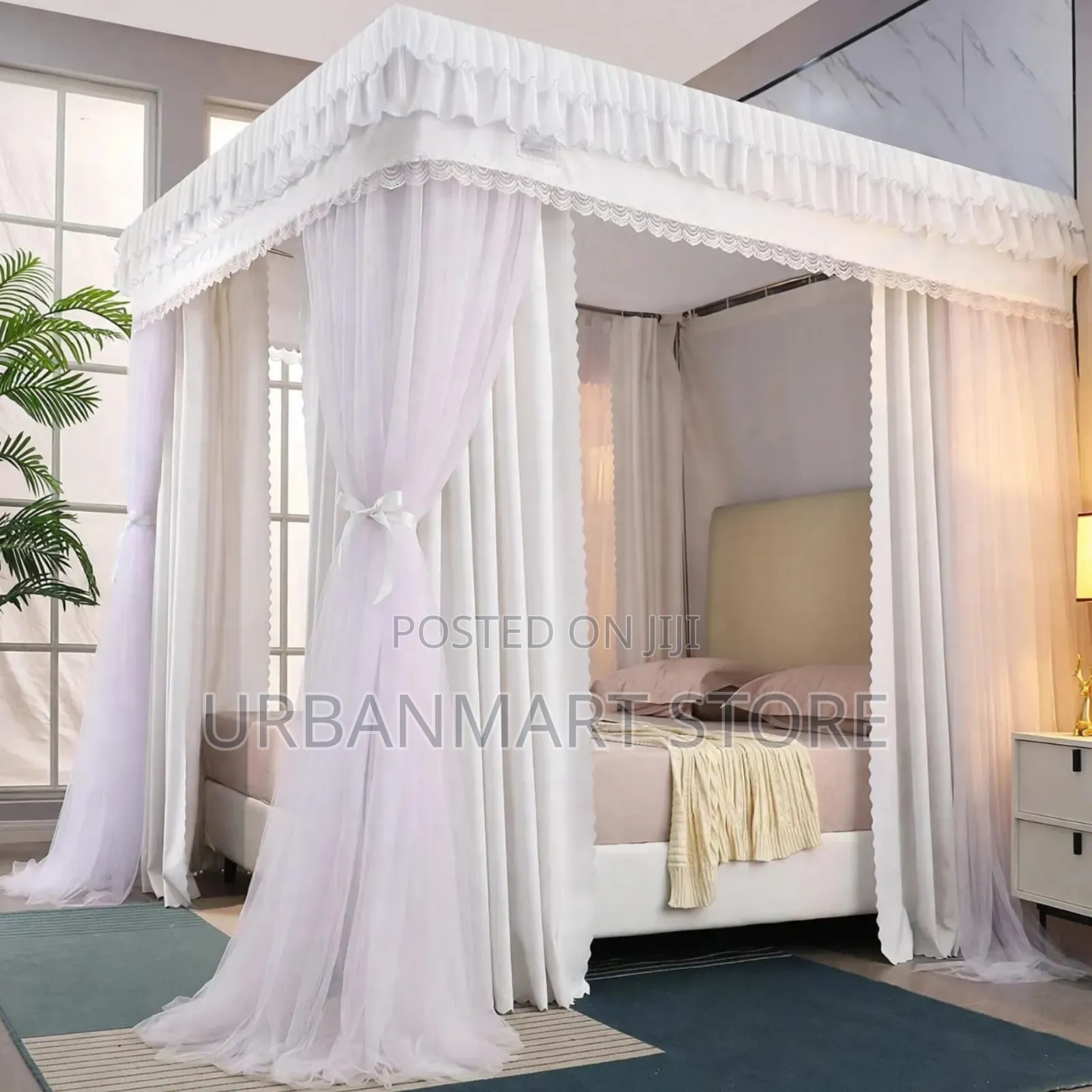 5x6 Four Stand Canopy Bed Net