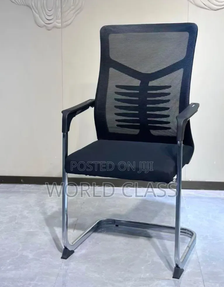 Ergonomic Mesh Office Visitor or Cantilever Chair