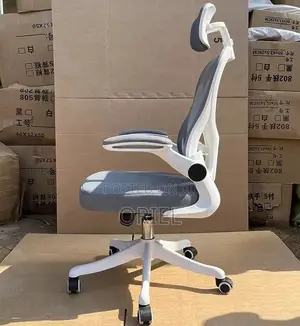 White Ergonomic Office Chair Kenya – Modern Comfortable Desk Seat