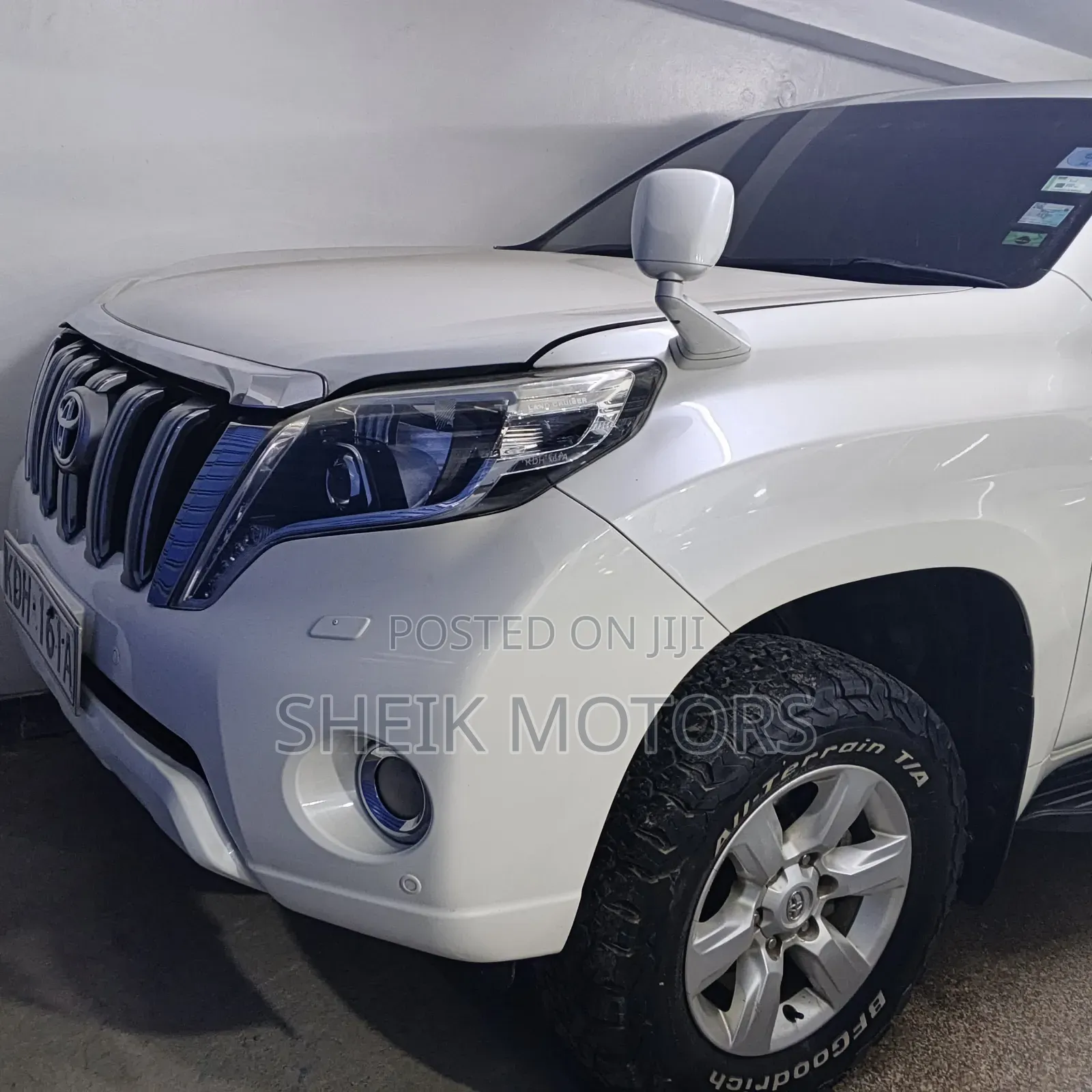 Toyota Land Cruiser Prado 2016 White